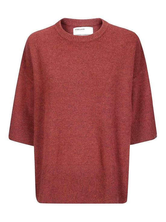  익스트림캐시미어 탑 43318101TU01MAROON Brown