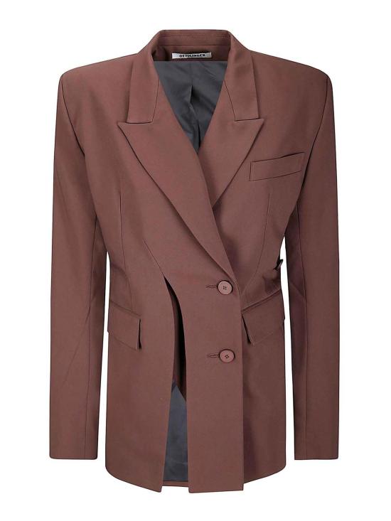  오토링거 수트 자켓 12360102302BRW Dark Brown