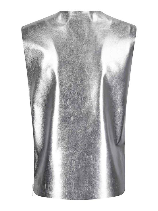 25FW 니콜로 파스콸레티 민소매 티셔츠 NP08T001SILVER Silver - NICCOLÒ PASQUALETTI