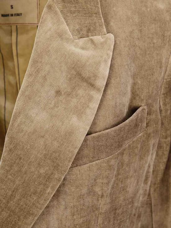 25FW 우마 왕 수트 자켓 UW6062UW240 Yellow - UMA WANG