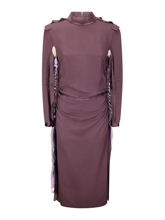 25FW 마르지엘라 미디 스커트 S51DD0043M35533358 Purple