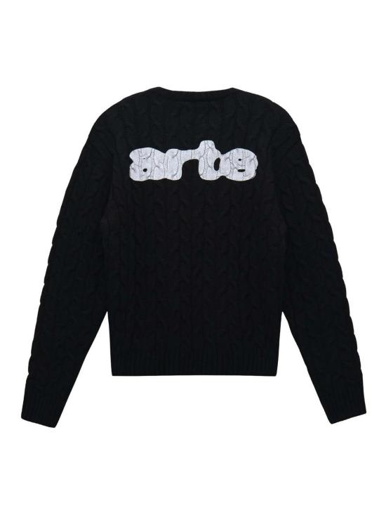25FW 에센셜앤트워프 스웨터 AW25135K1 Black