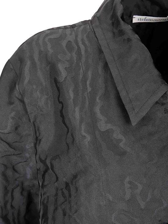 26FW 스테파노 모타리 트렌치 코트 V7231006 Black - STEFANO MORTARI