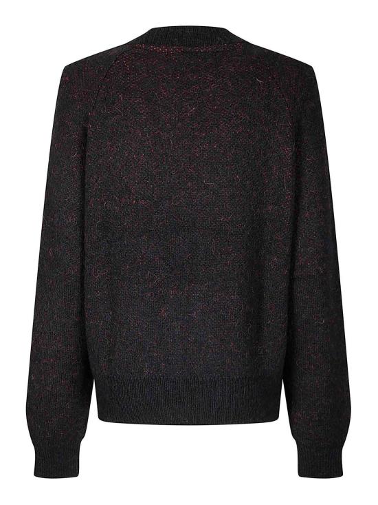 25FW 까르네 볼렌떼 스웨터 AW25KNW0302 Black - CARNE BOLLENTE