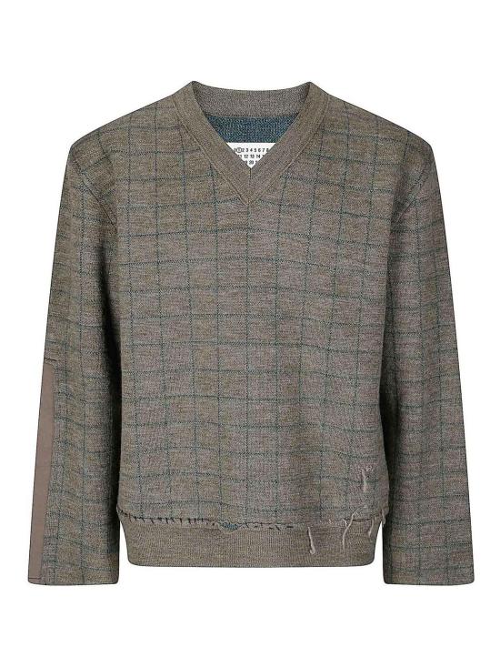 25FW 마르지엘라 V넥 스웨터 S50HN0016M13146613J