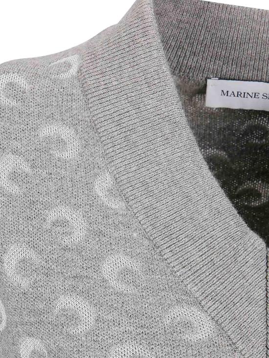 26FW 마린세르 베스트 UTK004ACKNI0530GR60 Grey - MARINE SERRE