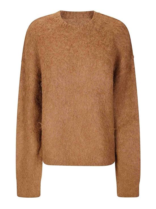 25FW 우마 왕 민소매 티셔츠 UK7172UW240 Brown