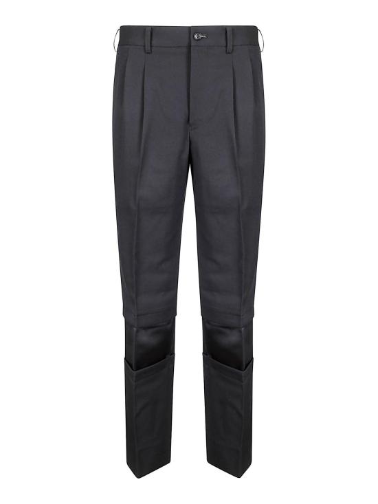 25FW 꼼데가르송 스트레이트 팬츠 RPP006W251 Black