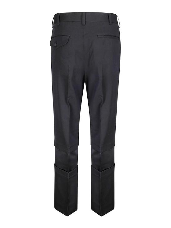 25FW 꼼데가르송 스트레이트 팬츠 RPP006W251 Black - COMME DES GARCONS