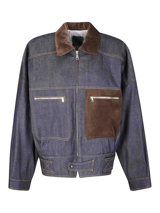  제지아 봄버 자켓 PW25MJDMJD507WBK Blue