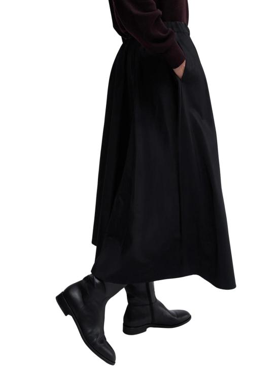 25FW 아스페시 미디 스커트 5N23P0081241 Black - ASPESI