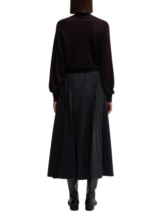 25FW 아스페시 미디 스커트 5N23P0081241 Black - ASPESI