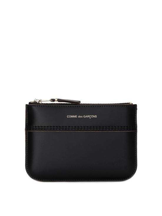  꼼데가르송 클래식 레더 라인 파우치 SA8100TS1 Black