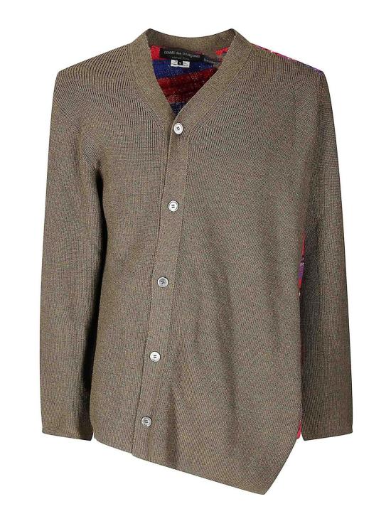  꼼데가르송 애시메트릭 디자인 가디건 PPN005W251 Light Brown