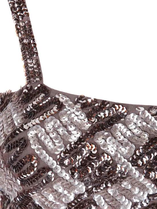  파로쉬 민소매 티셔츠 D311682GEOMETRIC808 Brown - PAROSH