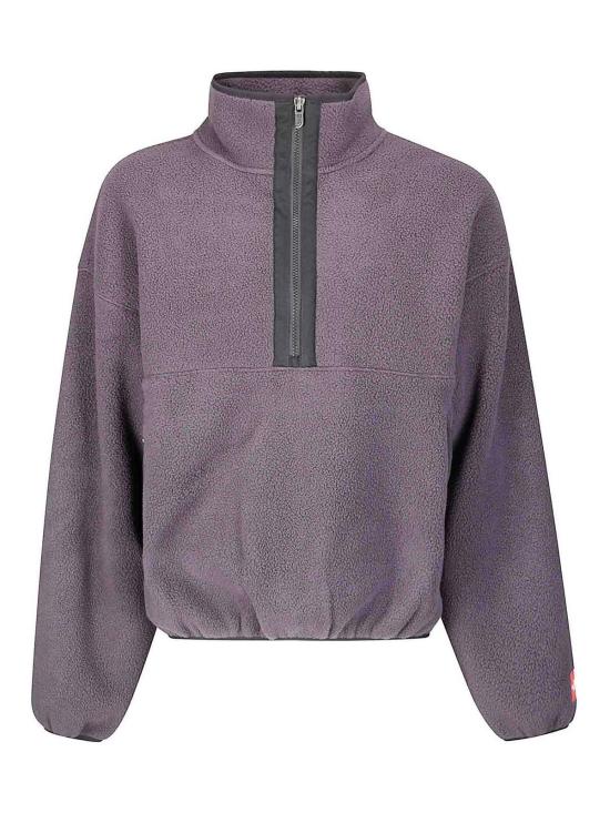 26FW 노스페이스 TNF 레드 박스 하프집 플리스 NF0A8EGC0SA1 Purple