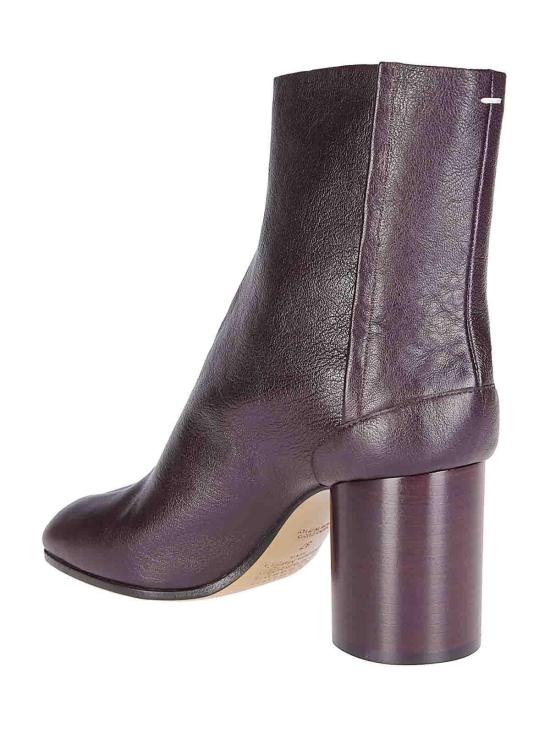 25FW 마르지엘라 타비 힐 스웨이드 부츠 S58WU0260P3753T5148 DARK RED - MAISON MARGIELA