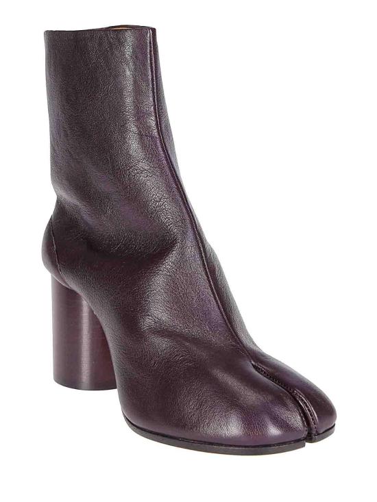 25FW 마르지엘라 타비 힐 스웨이드 부츠 S58WU0260P3753T5148 DARK RED - MAISON MARGIELA
