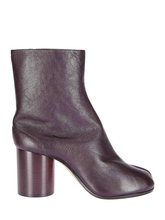 25FW 마르지엘라 타비 힐 스웨이드 부츠 S58WU0260P3753T5148 DARK RED