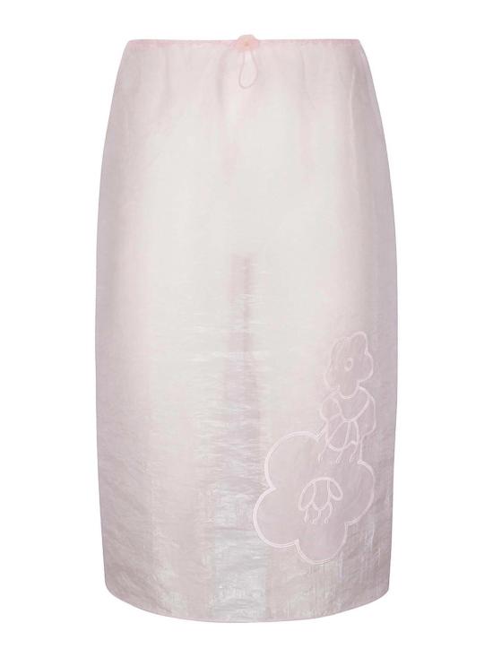 25FW 세실리아 반센 밤비 미디 스커트 225RTW17004BLUSHPINK Pink
