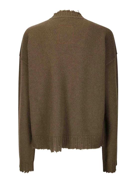  우마 왕 민소매 티셔츠 UK7152UW480 Dark Green - UMA WANG