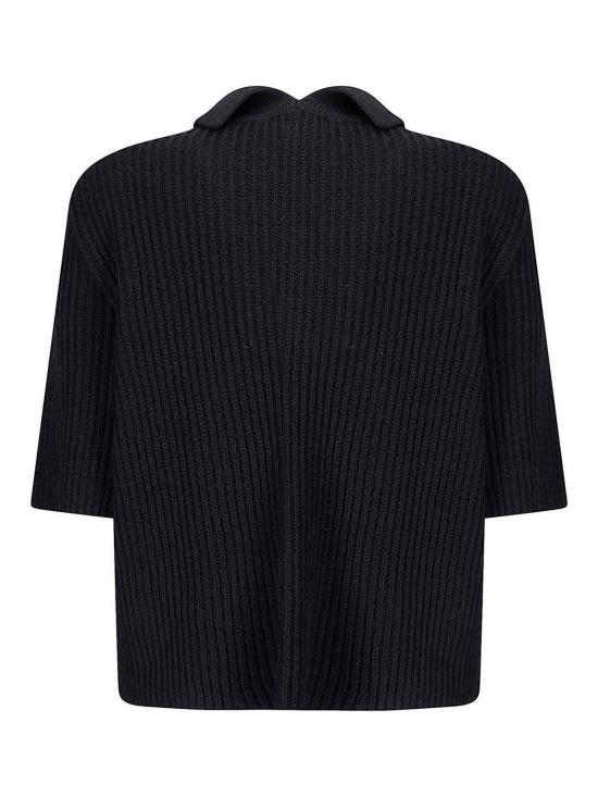 26FW 사이블사렐 폴로 티셔츠 FW25K93 Dark Blue - SIBEL SARAL