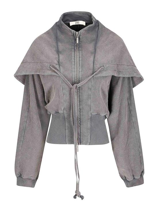  노올스 가디건 SS25HAZHO0FBLFADEDBLACK Black