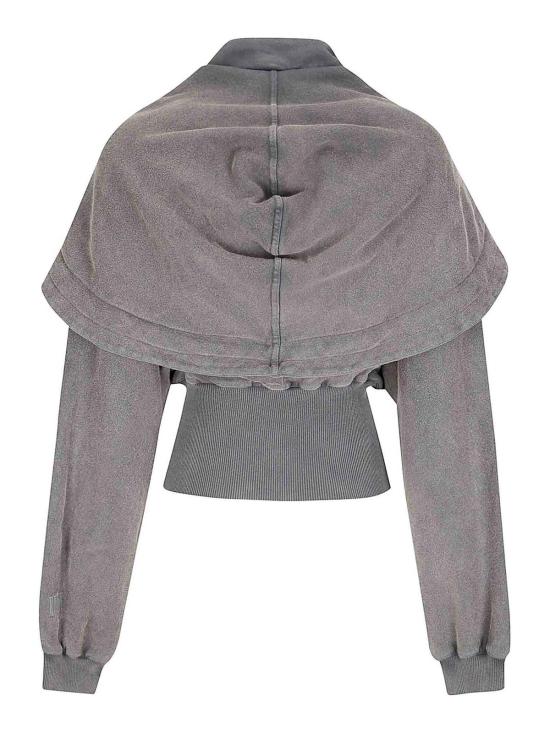  노올스 가디건 SS25HAZHO0FBLFADEDBLACK Black - KNWLS