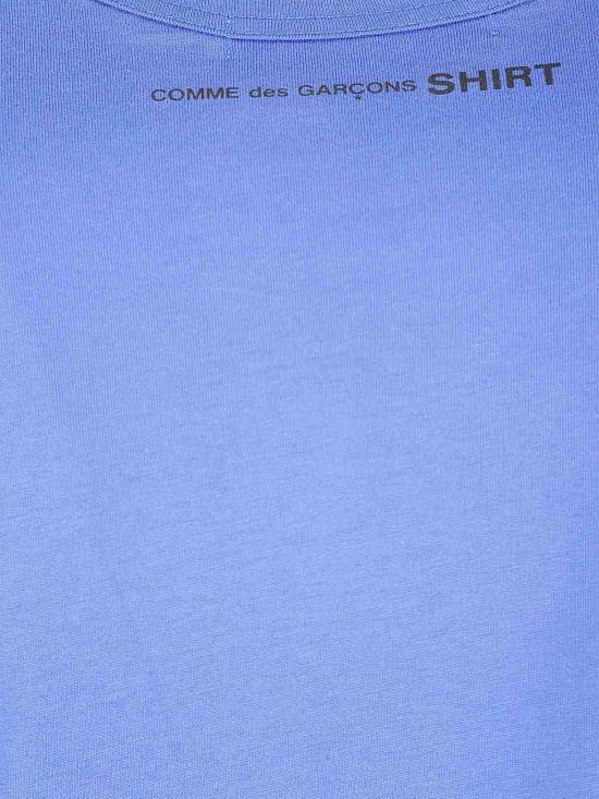 25FW 꼼데가르송 반팔 티셔츠 FPT021W251 Blue - COMME DES GARCONS