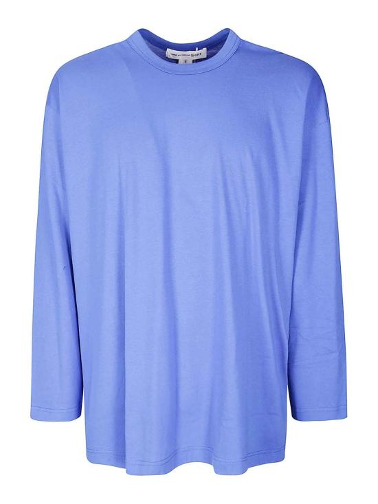 25FW 꼼데가르송 반팔 티셔츠 FPT021W251 Blue