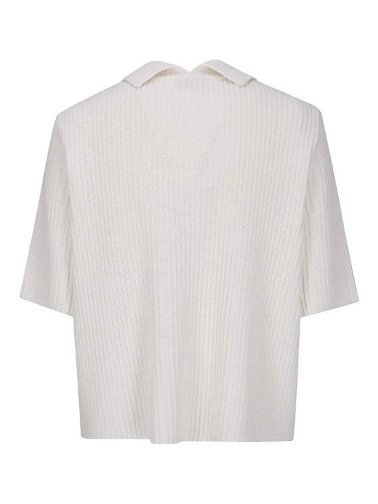 26FW 사이블사렐 폴로 티셔츠 FW25K104 White - SIBEL SARAL