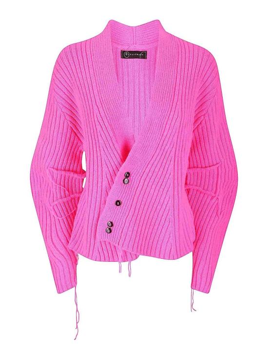 25FW OF HANDMADE 가디건 MGM06FUCHSIA Multicolour