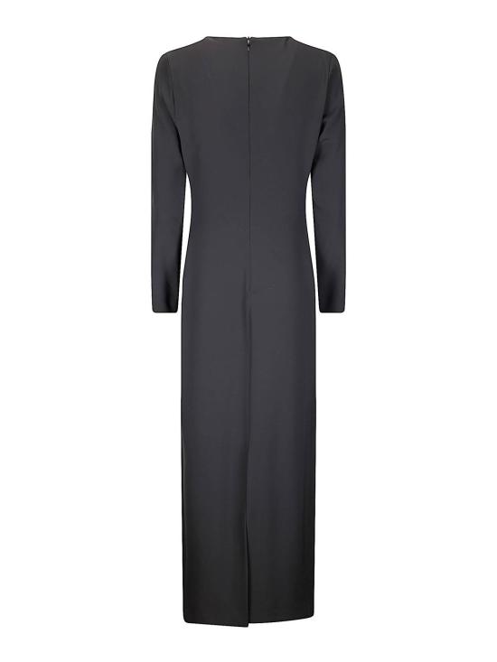 25FW 스테파노 모타리 롱 원피스 V7240006 Black - STEFANO MORTARI