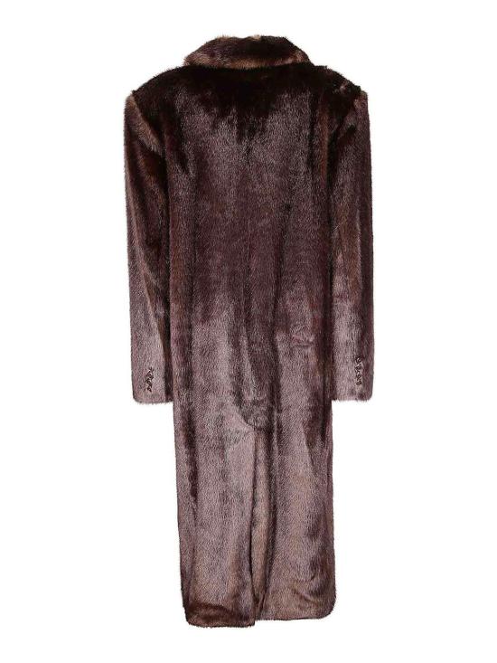 25FW 스탠드스튜디오 무스탕 666E13 Brown - STAND