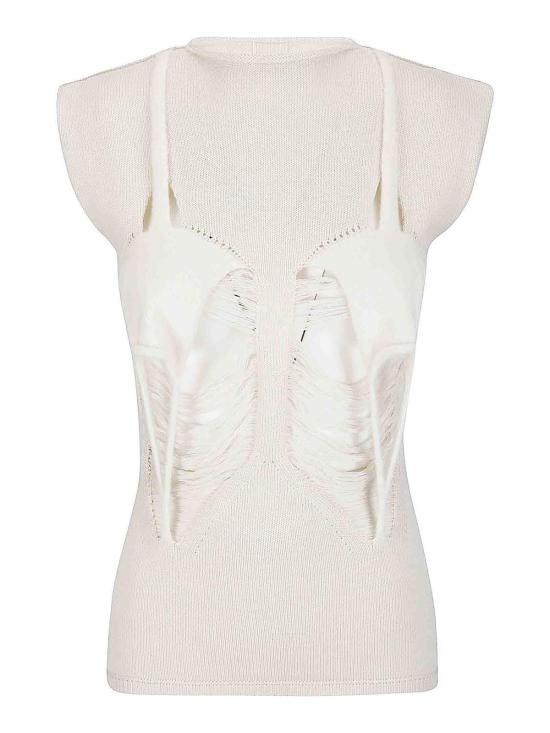 25FW 릭 오웬스 민소매 티셔츠 RO02E4664KWVHWP21 Beige