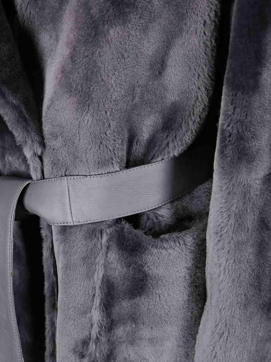 25FW 데사 무스탕 K14666SLATEGREY Grey - DESA