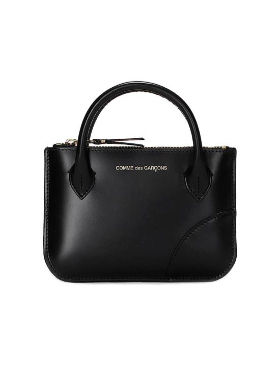  꼼데가르송 클래식 레더 라인 파우치 SA8100HA1 Black