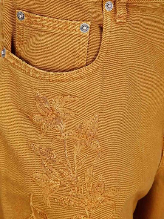 25FW 골든구스 스트레이트 팬츠 GWP00844P00207755215 Brown - GOLDEN GOOSE