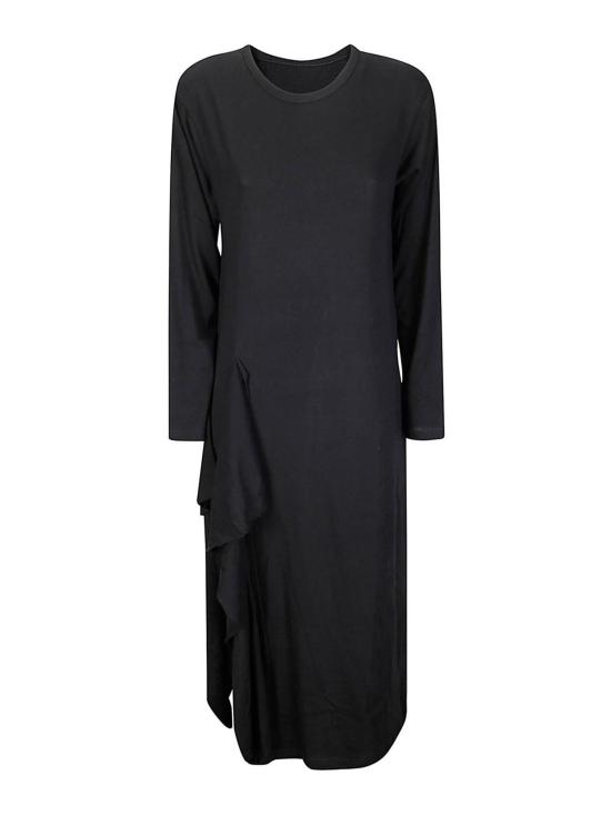 25FW 요지 야마모토 롱 원피스 FLT060711 Black
