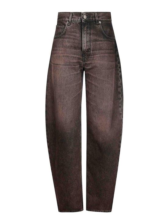 25FW 하이쿠레 스트레이트 팬츠 HEW03351DF174L0897L0897 Black