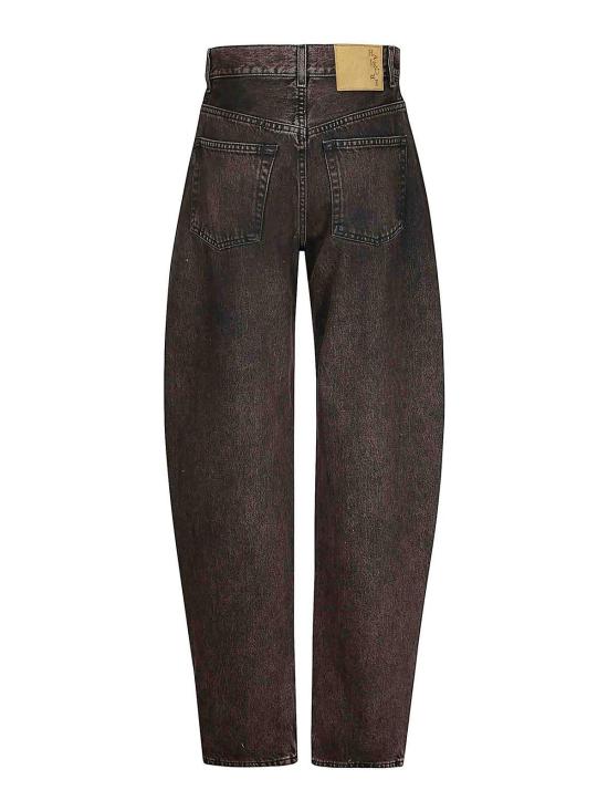 25FW 하이쿠레 스트레이트 팬츠 HEW03351DF174L0897L0897 Black - HAIKURE