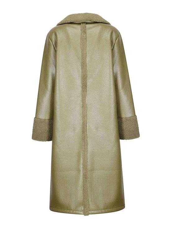  바움 운드 페르드가르텐 가죽 자켓 24439C5040 Green - BAUM UND PFERDGARTEN