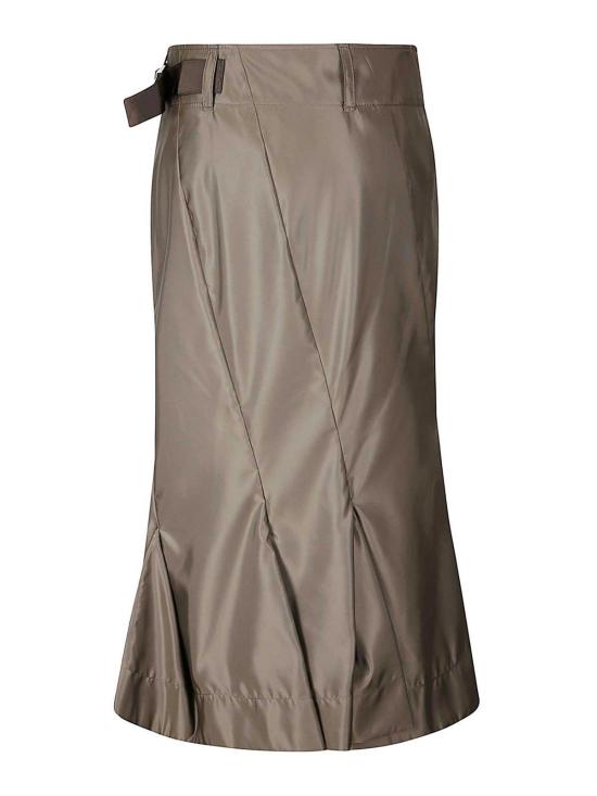  사카이 미디 스커트 2508157531 Black - SACAI