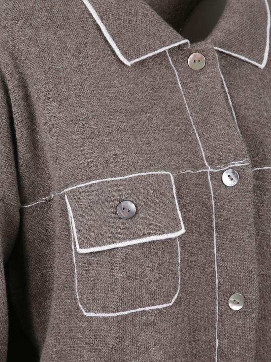 25FW 일레븐88 가디건 QUADRO FALCON Dove Grey - ELEVEN88