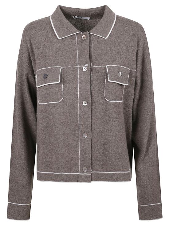 25FW 일레븐88 가디건 QUADRO FALCON Dove Grey