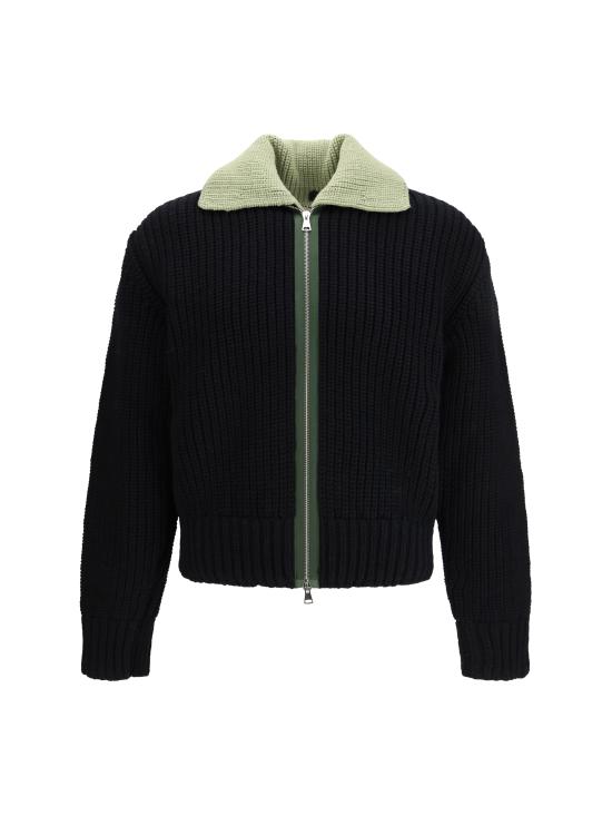 25FW 나마체코 집업 니트 NW25725 9300 BLACK