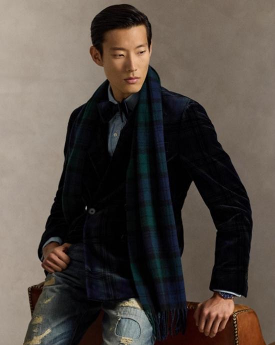 26FW 폴로 랄프로렌 클래식 플래드 스카프 449959354002 BLACKWATCH DOM - POLO RALPH LAUREN