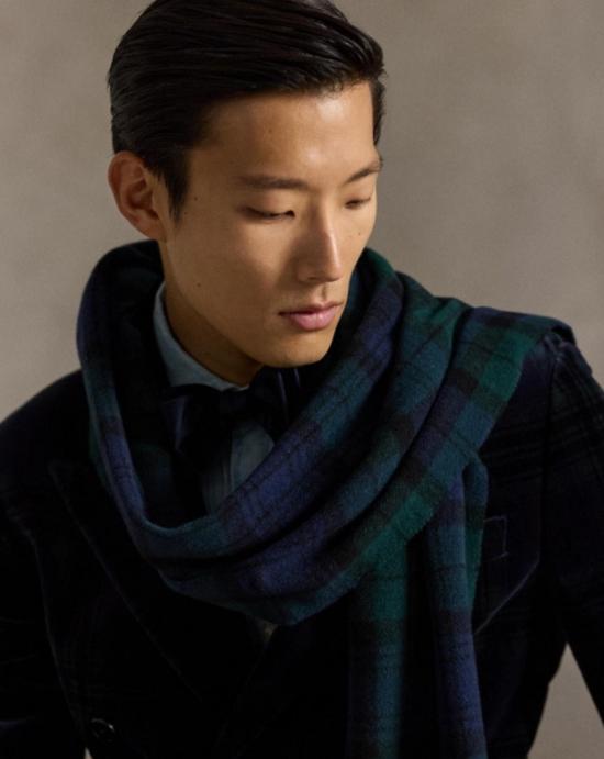26FW 폴로 랄프로렌 클래식 플래드 스카프 449959354002 BLACKWATCH DOM - POLO RALPH LAUREN