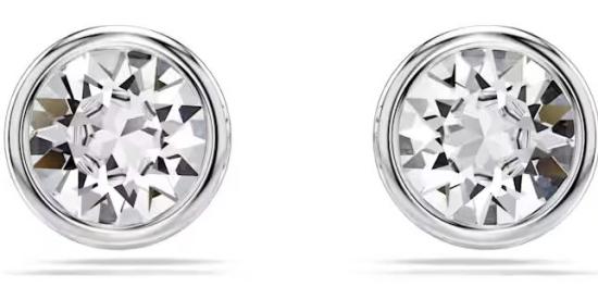 25FW 스와로브스키 이어링 5696073 WHITE DOM