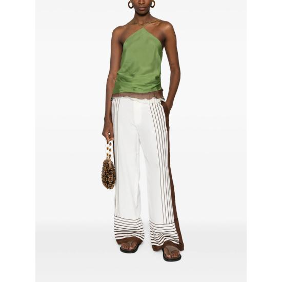 26SS 서 더 레이블 수트 팬츠 SIR425 5001 PASTR WHITE BROWN - SIR. THE LABEL